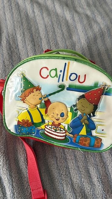 ucuz usaq oyuncaqlari: Caillou temalı uşaqlar üçün qol çantası/penal - Ön hissədə Caillou — 1
