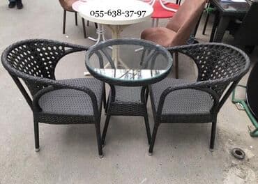 toxunma saplar satisi: Bağ evləri üçün keyfiyətli və rahat stol və stullar Buyurun arayin — 3