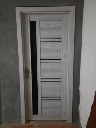 qapı qlazoku: Qonaq otağı üçün Yeni Otaq qapısı 90x205 sm Naliçnik ilə, Zəmanətli, Ödənişli quraşdırma, Pulsuz çatdırılma — 9