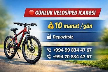 İşlənmiş Şəhər velosipedi 26", sürətlərin sayı: 7, Ünvandan götürmə lalafo.az -da İşlənmiş Şəhər velosipedi 26", sürətlərin sayı: 7, Ünvandan götürmə