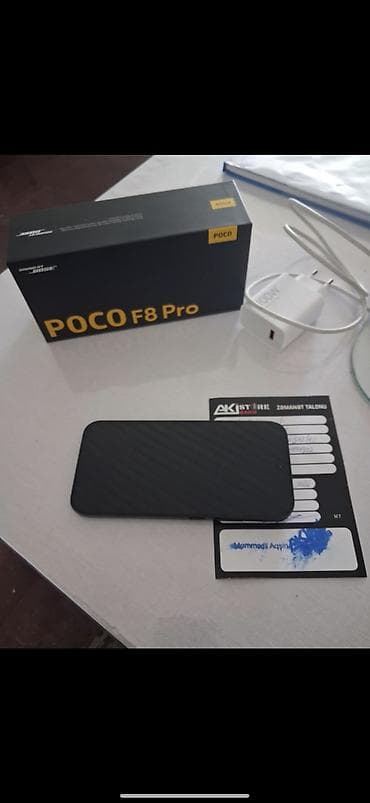 x96 mini android tv box ram rom: Poco F8 Pro, 512 GB, rəng - Qara — 4