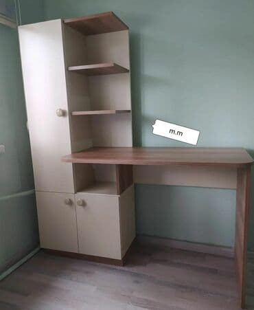 dizayn mebel: Oğlan və qız üçün, Yeni, Siyirməli, Yazı masası, Stulsuz — 4