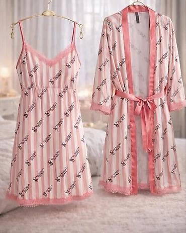 • Qadın gecə dəsti – 2 hissə Victoria’s Secret Karobka dəst • — 1