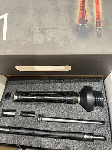 etir parfum: Nargilə dəsti – SLEEK model Xüsusiyyətlər: - Zərif oyma naxışlı — 4