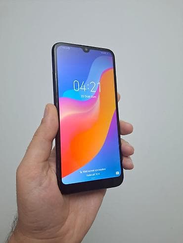 barter telfonlar: Honor 8A 2020, 32 GB, rəng - Mavi, Barmaq izi — 3