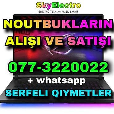 komputer notbuk: ❓TƏCİLİ PUL LAZIMDIR? 💰🎁 SİZƏ ƏN SƏRFƏLI QIYMƏTLƏRNƏN ‼️ — 1