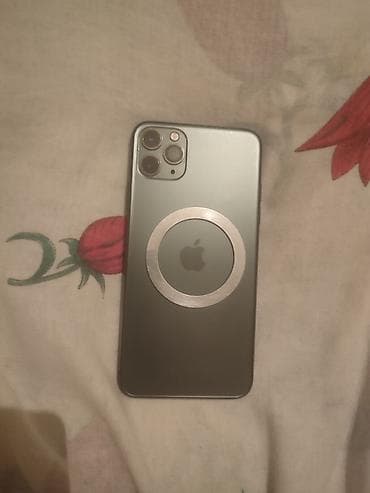 mi11 ultra: IPhone 11 Pro Max, 64 GB, Yaşıl, Simsiz şarj, Face ID — 1