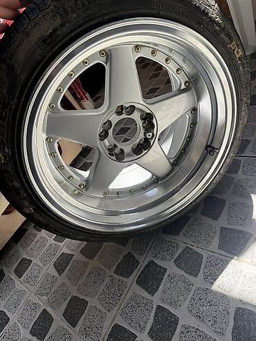 ихсан авто: Satılır: 4 ədəd yığma (multi-piece) yüngül lehimli disk + şin — 2