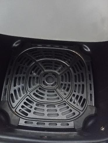 panel radiator: Hoffmann hava fritözü (air fryer) - Rəng: boz/qara, qızılı haşiyəli — 4