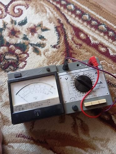 məhəbbət duyu: Analog univeral ölçü cihazı (avometr/multimetr) Xüsusiyyətlər: - — 3
