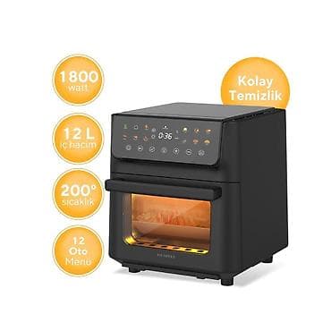 airfryer: Airfryer KUMTEL HAF-10 Digital Black KUMTEL HAF-10 Digital Black — 3