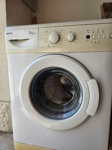 işlenmiş paltaryuyanlar: Paltaryuyan maşın Beko, 5 kq, İşlənmiş, Ünvandan götürmə — 10