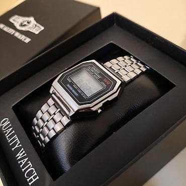 iran saatlari: Qol saatı, Casio, rəng - Gümüşü — 3