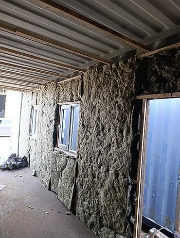 konteyner 40 tonluq: Metal karkaslı, tam izolyasiyalı konteyner otaq - Ölçü: standart 20 — 4