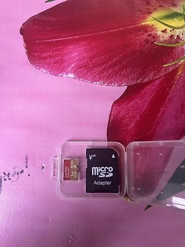 Məhsul: SanDisk microSDHC yaddaş kartı + microSD → SD adapteri