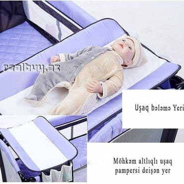 manej carpayı: Cool Baby KDD-970. Həm çarpayı, həm monej, həm də beşik kimi istifadə — 6