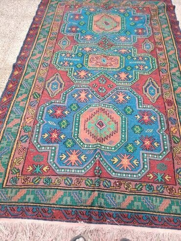 xonça şəkli çəkmək: Qədimi xalça 2.50/2 — 2