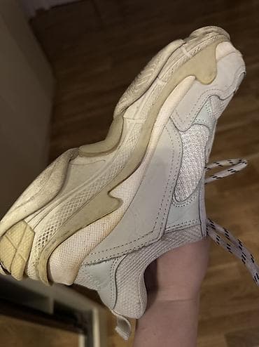 Balenciaga, Ölçü: 39, rəng - Ağ, İşlənmiş — 4
