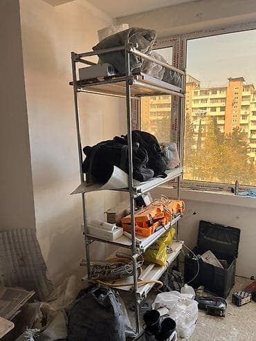 Sənaye tipli metal rəf sistemi - Konstruksiya: qalın divarlı