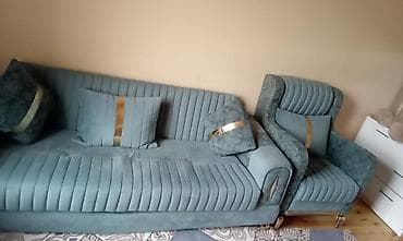 divan kreslo ucuz: Divan acilan bazali kreslo 2 ed paduwka 5 ed moderadan alinib 1750 — 1