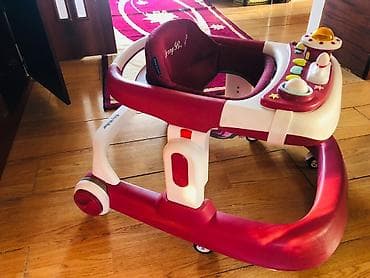 Xodunoklar: Uşaq gəzdirəni – Baby Walker, Cherry Baby - Rəng: qırmızı/ağ - — 5