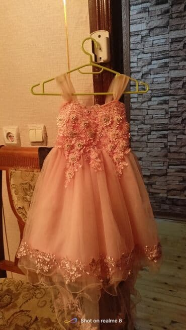 genc qizlar üçün donlar instagram: Sumqayitdadır!5-7 yaş qız uşaqları üçün zərif ziyafət/libas - Rəng — 1