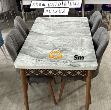 Qida məhsulları: Masa ve oturacaq — 1