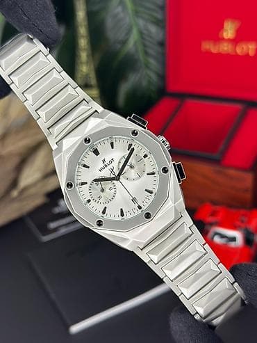 qolbaq şəkilləri: Yeni, Qol saatı, Hublot, rəng - Ağ — 2