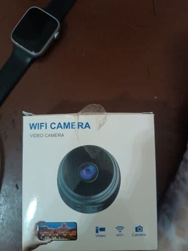 WiFi Camera – Video Kamera Kompakt ölçülü, Wi‑Fi dəstəyi olan şəbəkə