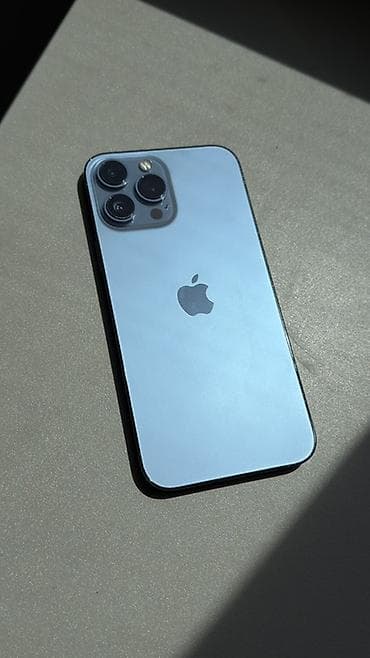 i̇phone 16e: IPhone 13 Pro Max, 1 TB, Sierra Blue, Simsiz şarj, Face ID — 1