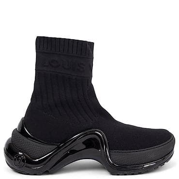 qara ayaqqabı: Louis Vuitton Archlight Sock Sneakers Original Louis Vuitton — 2