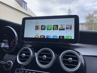 bmw e60 monitor: Mersedes Benz C-Class android monitor — 1