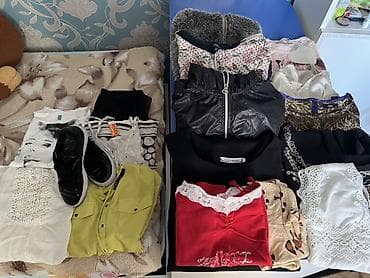 жакет: Qadın geyimlərinin qarışıq dəsti - Bir kağız paket dolusu müxtəlif — 3