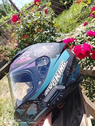 elektrikli moto: Motosiklet dəbilqəsi – M ölçü. Az istifadə olunub yaxşı vəziyyətdədir — 2