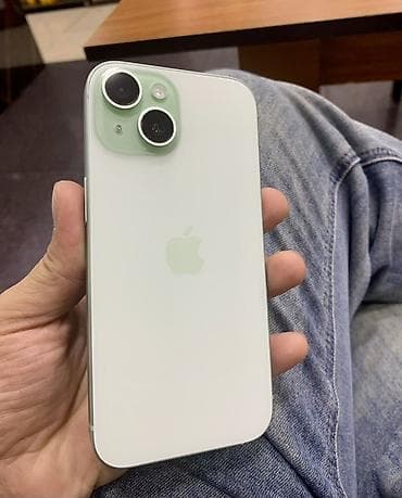 apple w: IPhone 15, Yaşıl, Simsiz şarj — 8