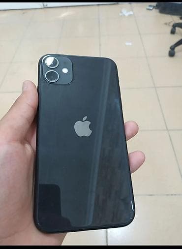 IPhone 11, 64 GB, Qara, Face ID lalafo.az -da IPhone 11, 64 GB, Qara, Face ID