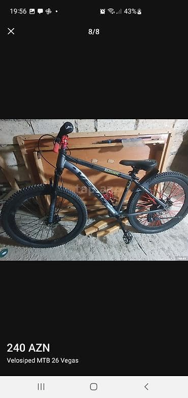 Velosiped MTB 26 Vegas - Təkər ölçüsü: 26" - Çərçivə: Vegas, dağ/MTB — 7