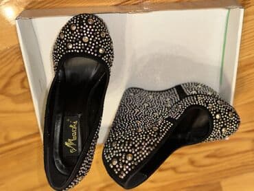 qara qadın krosovkaları: Tuflilər, Ölçü: 35, rəng - Qara, Yeni — 2