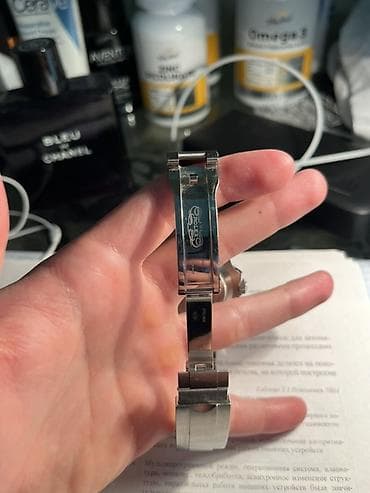 saat mexanik: Qol saatı, Rolex, rəng - Qara — 4