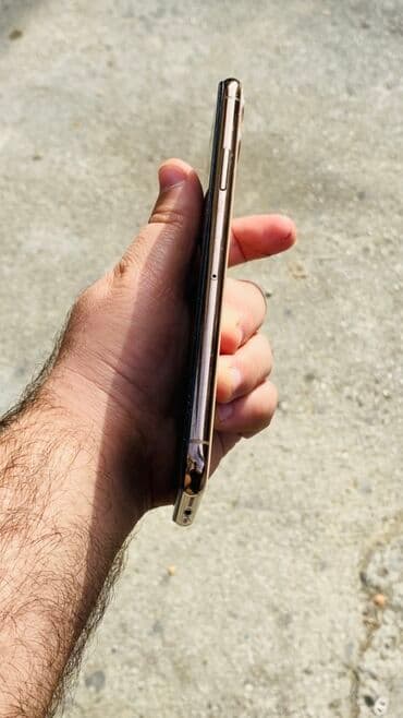 iphone x yığılma: IPhone Xs Max, Qızılı, Face ID — 8