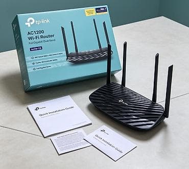 playstation camera for ps4: TP-Link Archer C6 AC1200 Wi‑Fi Router - İki zolaqlı (Dual Band) 2.4 — 1