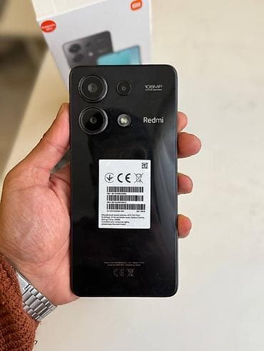 iphone 13 islenmis: Redmi Note 13, 128 GB, rəng - Qara, Sensor — 1