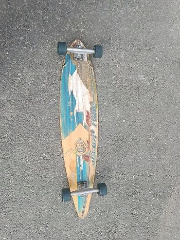 skeyt: Uzunbord (longboard) – “Sector Nine” taxta gövdə, klassik pintail — 3