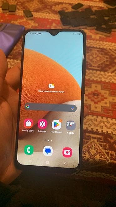 samsung a35 irşad: Samsung Galaxy A32, rəng - Qara, Qırıq — 1