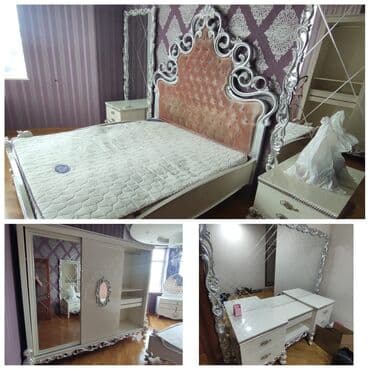 İkinəfərlik çarpayı, Dolab, Termo, 2 tumba, İşlənmiş