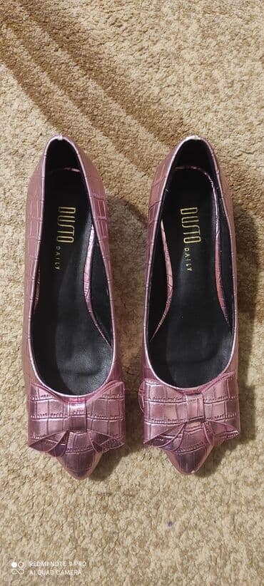 qaçış ayaqqabısı: Tuflilər, Ölçü: 37, rəng - Bənövşəyi, Yeni — 1