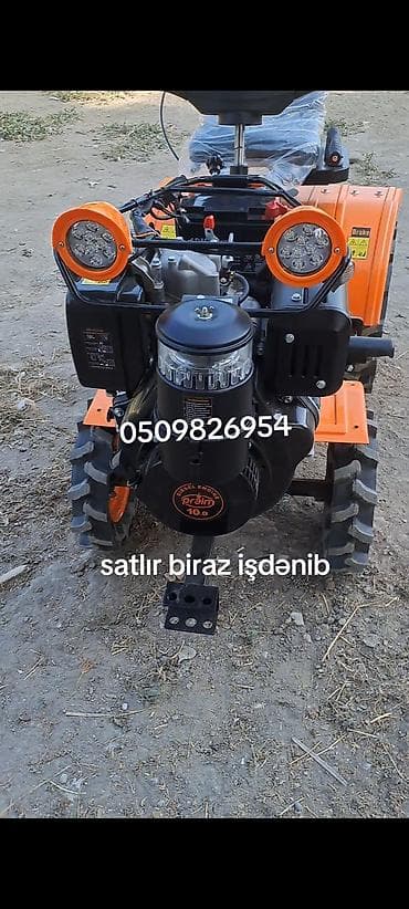 teker r17: Praim dizel motoblok/traktor tipli yürüşlü kultivator - Mühərrik — 1