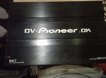 avto elektirik: **DV-Pioneer .OK 4 kanal avtomobil gücləndiricisi** Avtomobil audio — 2