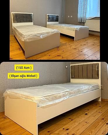 Yeni, Təknəfərlik çarpayı, Bazasız, Matras ilə, Siyirməsiz, Rusiya