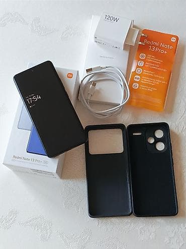 data modem sim card: Redmi Note 13 Pro+, 512 GB, rəng - Qara, Barmaq izi — 2